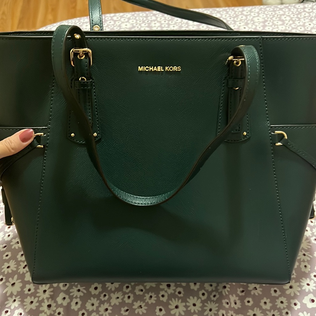 Green Michael Kors Bag